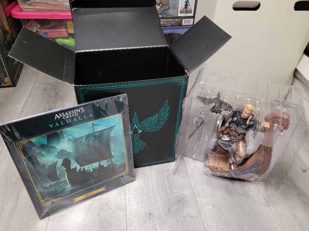 assassin's creed valhalla collector's edition eivor, Ophalen, Zo goed als nieuw
