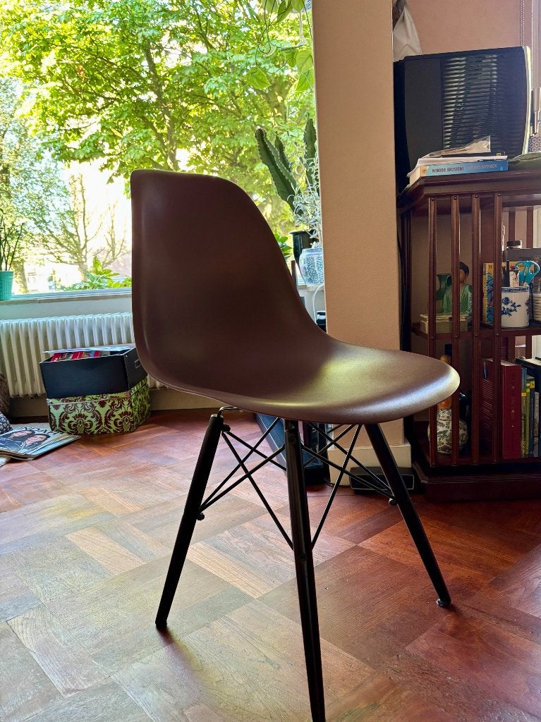 Eetkamerstoelen 4 stuks, Gebruikt, Bruin, Vier, Ophalen