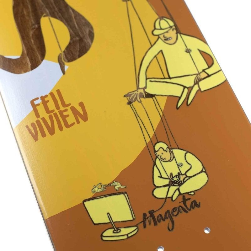 Deck Magenta File Extravision 8.0 inch - Skateboard Deck, 51 Rue du Petit Parc 33200 Bordeaux Frankrijk, Overige typen, Nieuw