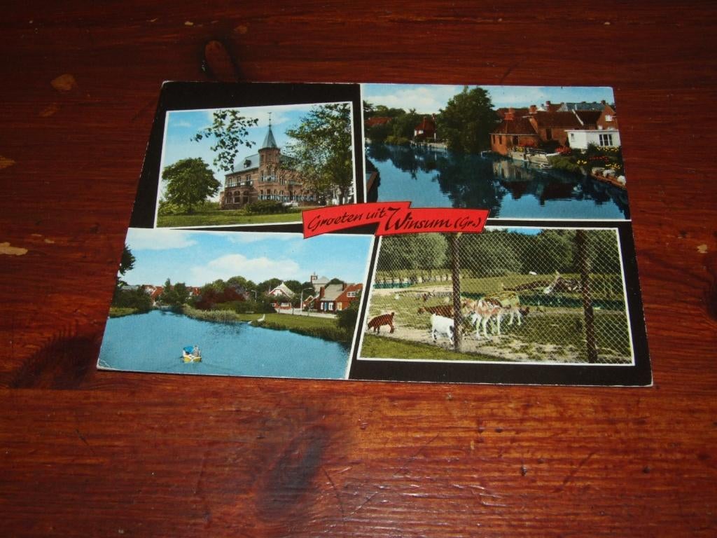 796- GROETEN UIT WINSUM (GR.), Verzenden, 1960 tot 1980, Ongelopen, Groningen