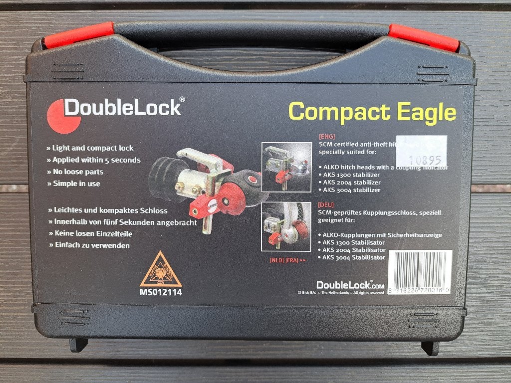 DoubleLock Compact Eagle SCM gekeurd disselslot, Ophalen, Nieuw