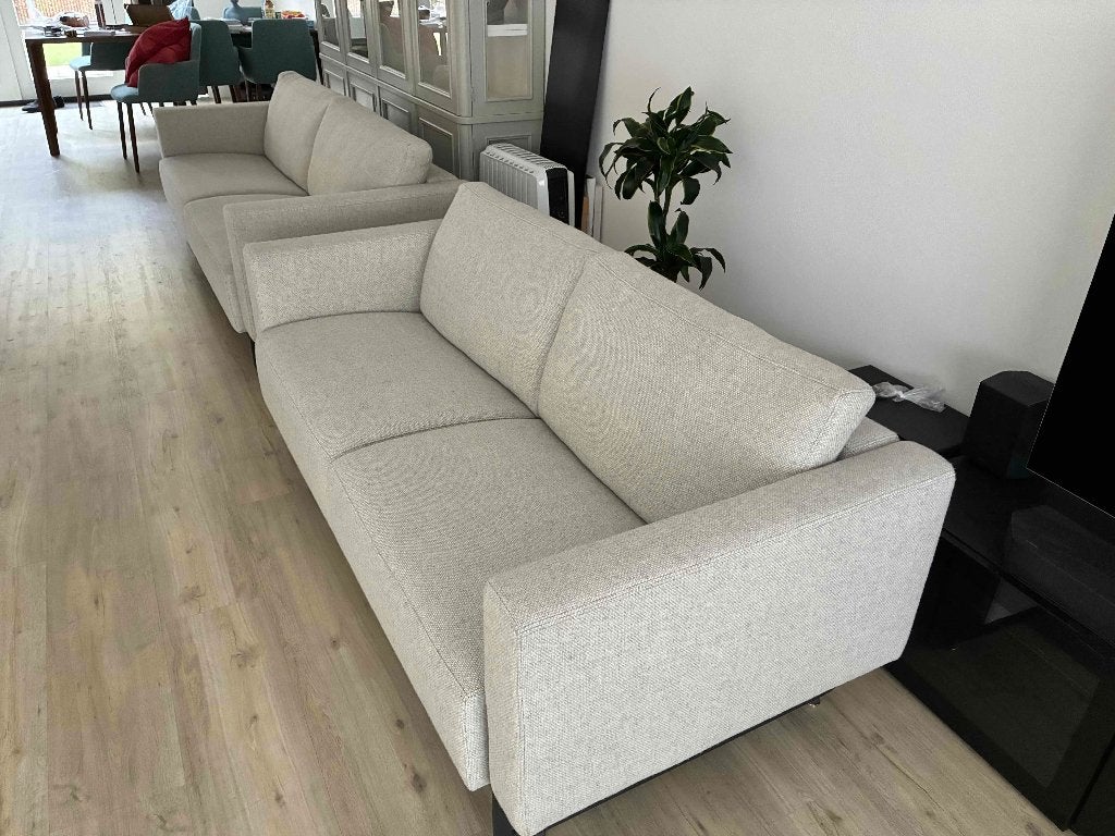 Artifort Mare bankstel – 2,5 + 2 zits, Ploegwool, nieuwstaat, Huis en Inrichting, 150 tot 200 cm, Driepersoons, 75 tot 100 cm