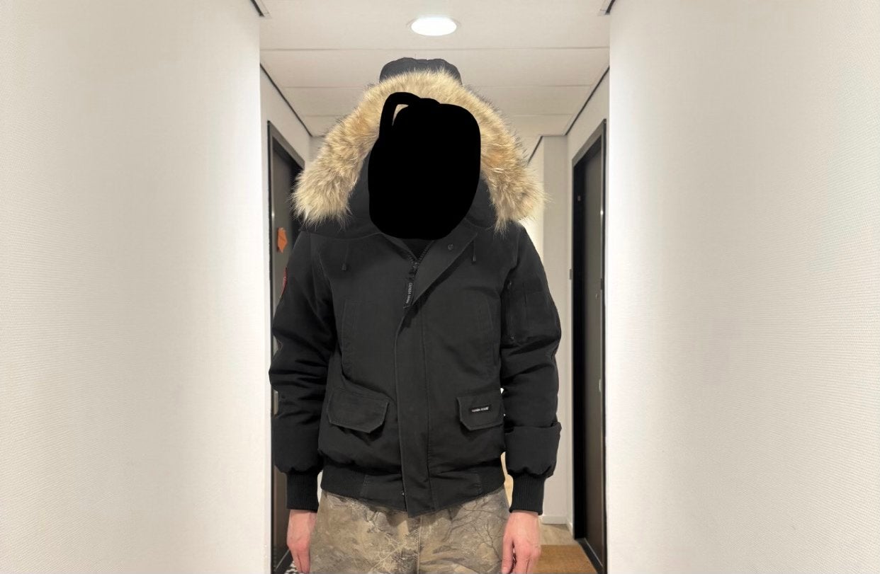 Originele Canada Goose Chilliwack Bomber, Ophalen, Gedragen, Maat 46 (S) of kleiner, Zwart