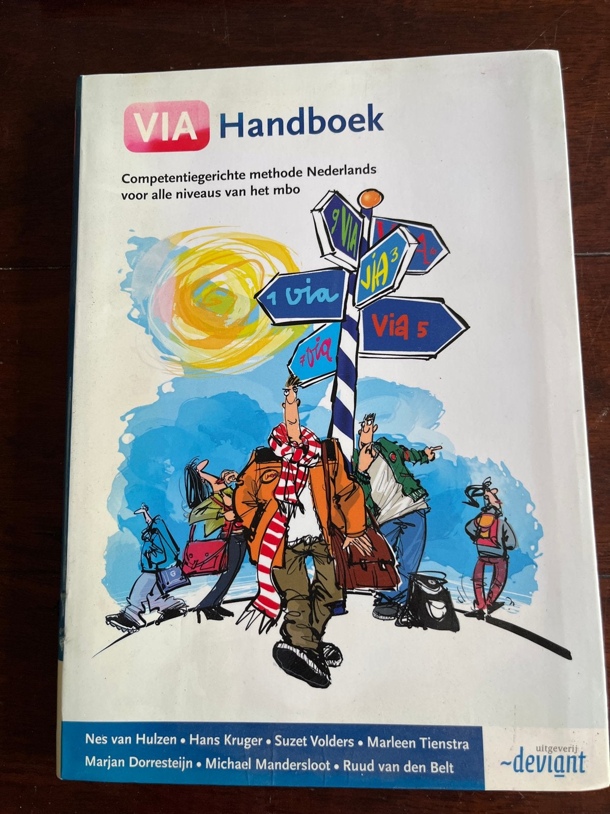 VIA Handboek Nederlands MBO, Boeken, Ophalen of Verzenden, Zo goed als nieuw, MBO