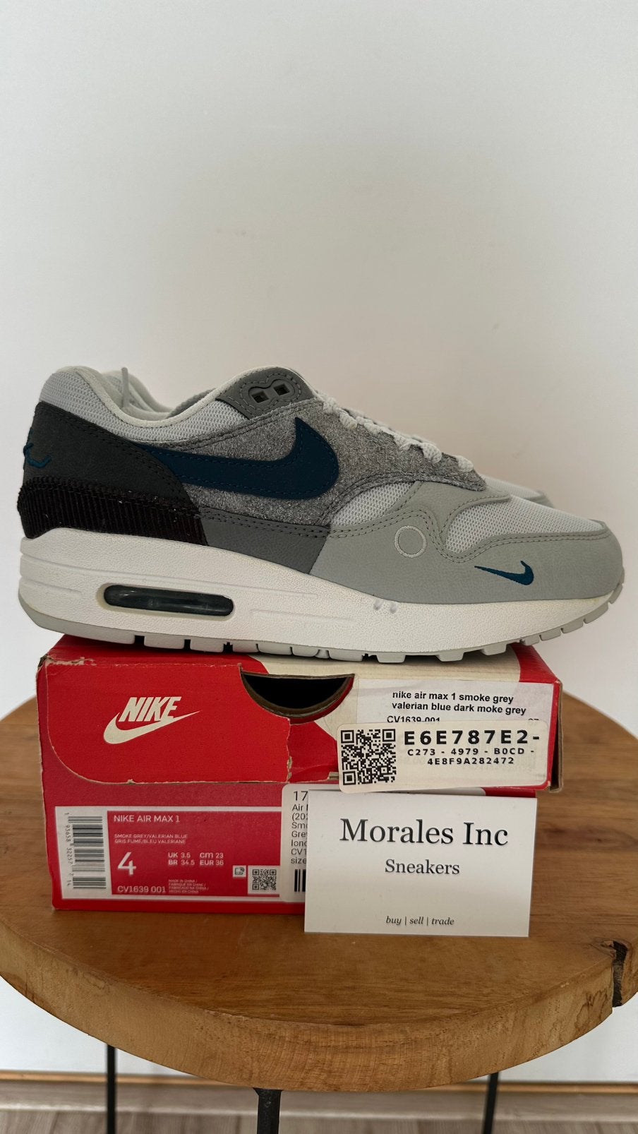 Nike Air Max 1 City Pack London (2020) EU 36 nieuw, Ophalen of Verzenden, Nieuw, Overige kleuren