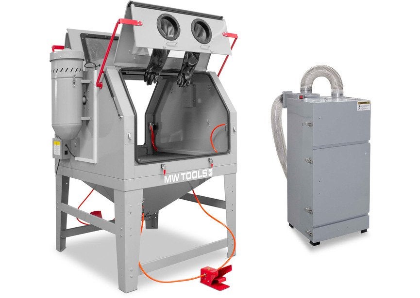Straalcabine 1200 L pro dubbele werkpost MW Tools / Nieuw, Ophalen, Nieuw