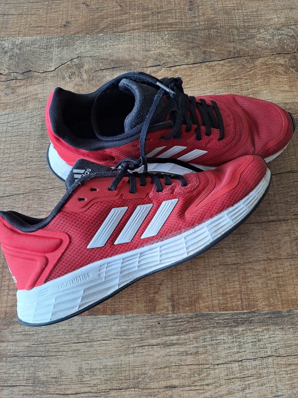Adidas Duramo SL hardloopschoenen - Rood - Maat 39 1/3, Adidas, Sportschoenen, Ophalen of Verzenden, Gedragen