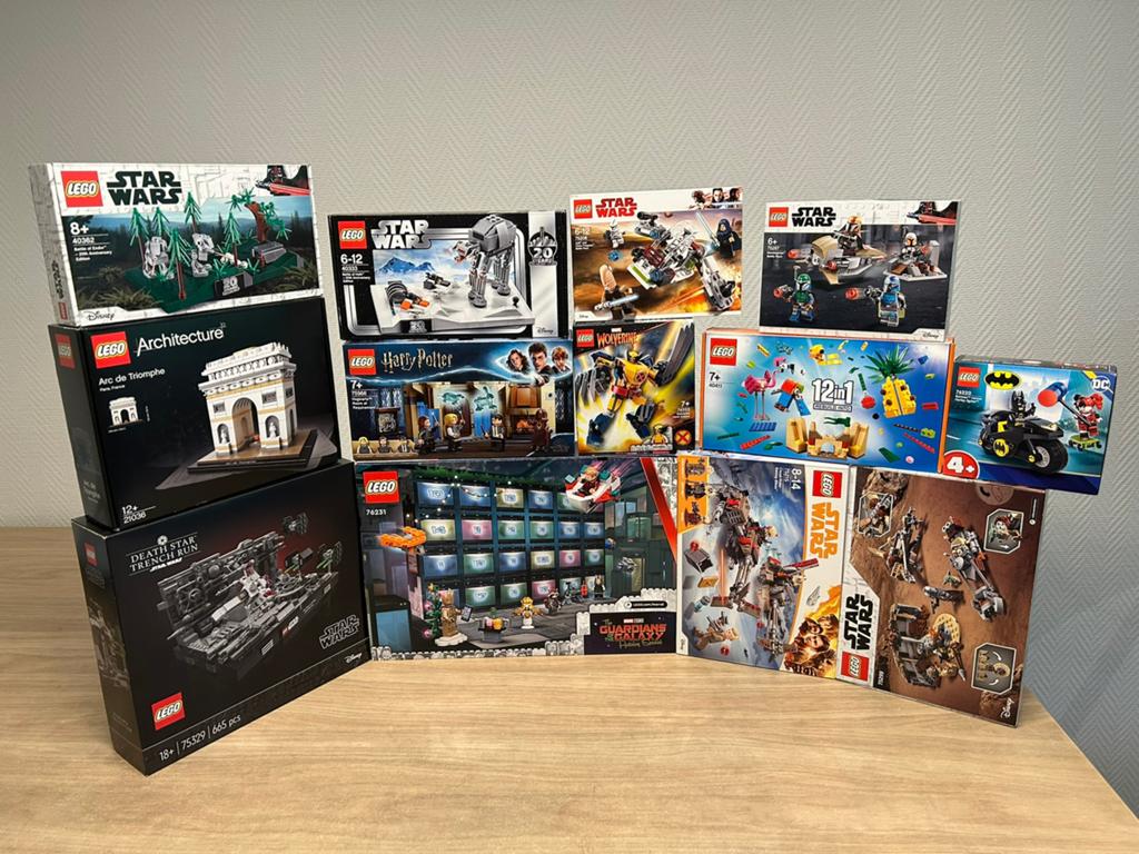 Collectie nieuwe LEGO sets - Star Wars, Harry Potter en meer, Lego, Nieuw, Ophalen of Verzenden, Complete set