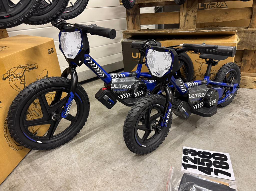 Elektrische kinder loopfiets 12 en 16 inch Ultra Niew!, Ophalen, Nieuw, Overige typen
