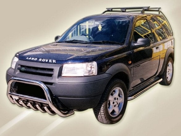 Land Rover Freelander Sidebars met aluminium trede, Niet ingevuld, Niet ingevuld, Niet ingevuld