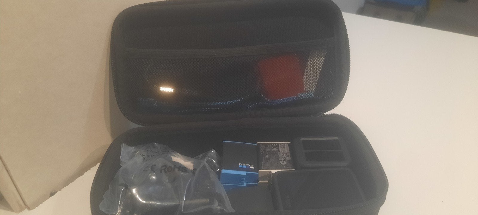 GoPro Hero 9 Black + accessoires, Ophalen, Zo goed als nieuw, GoPro
