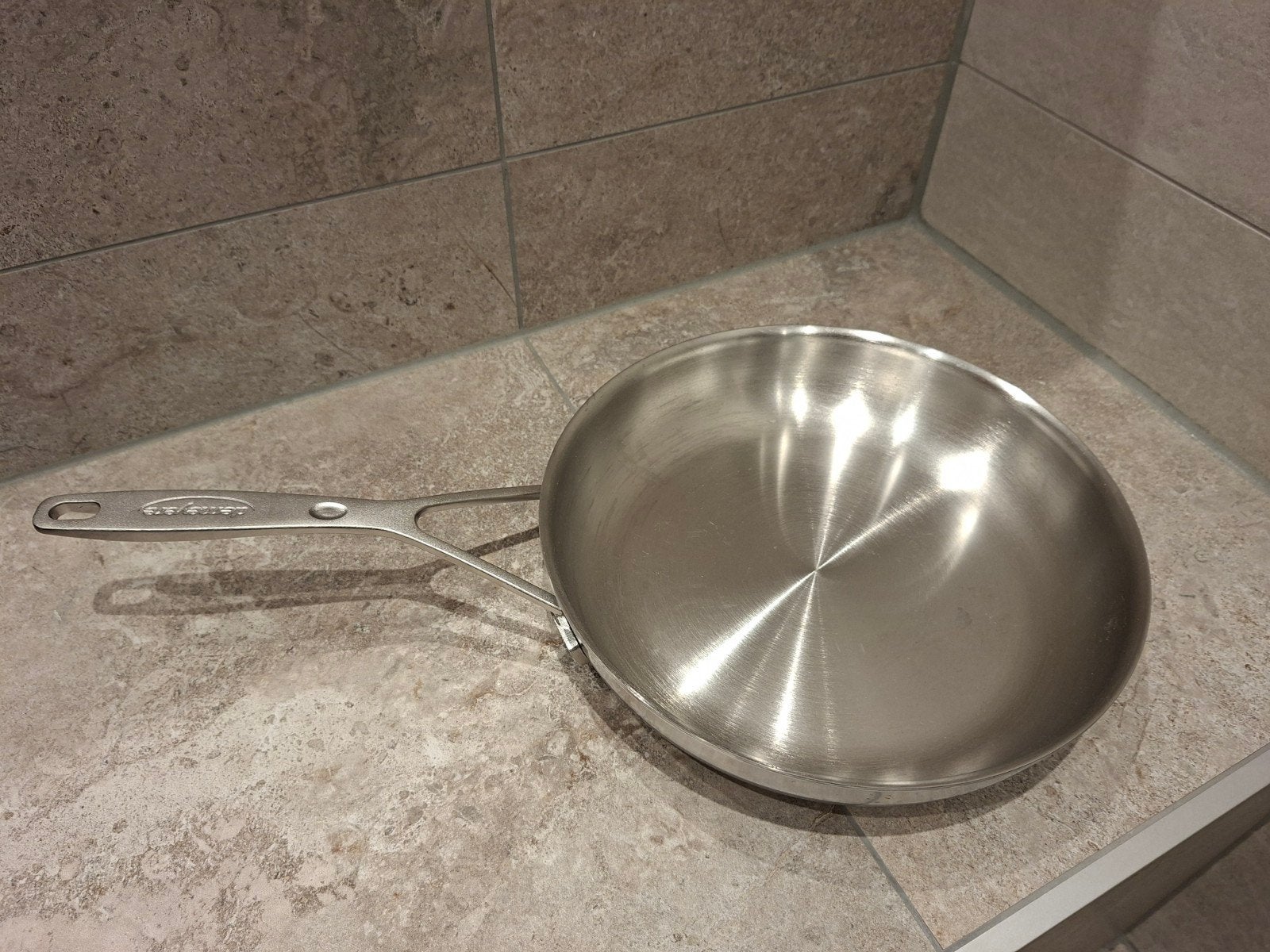 Nieuwe RVS Demeyere Koekenpan 28 cm, Huis en Inrichting, Keuken | Potten en Pannen, Koekenpan, Demeyere, Nieuw, Ophalen of Verzenden