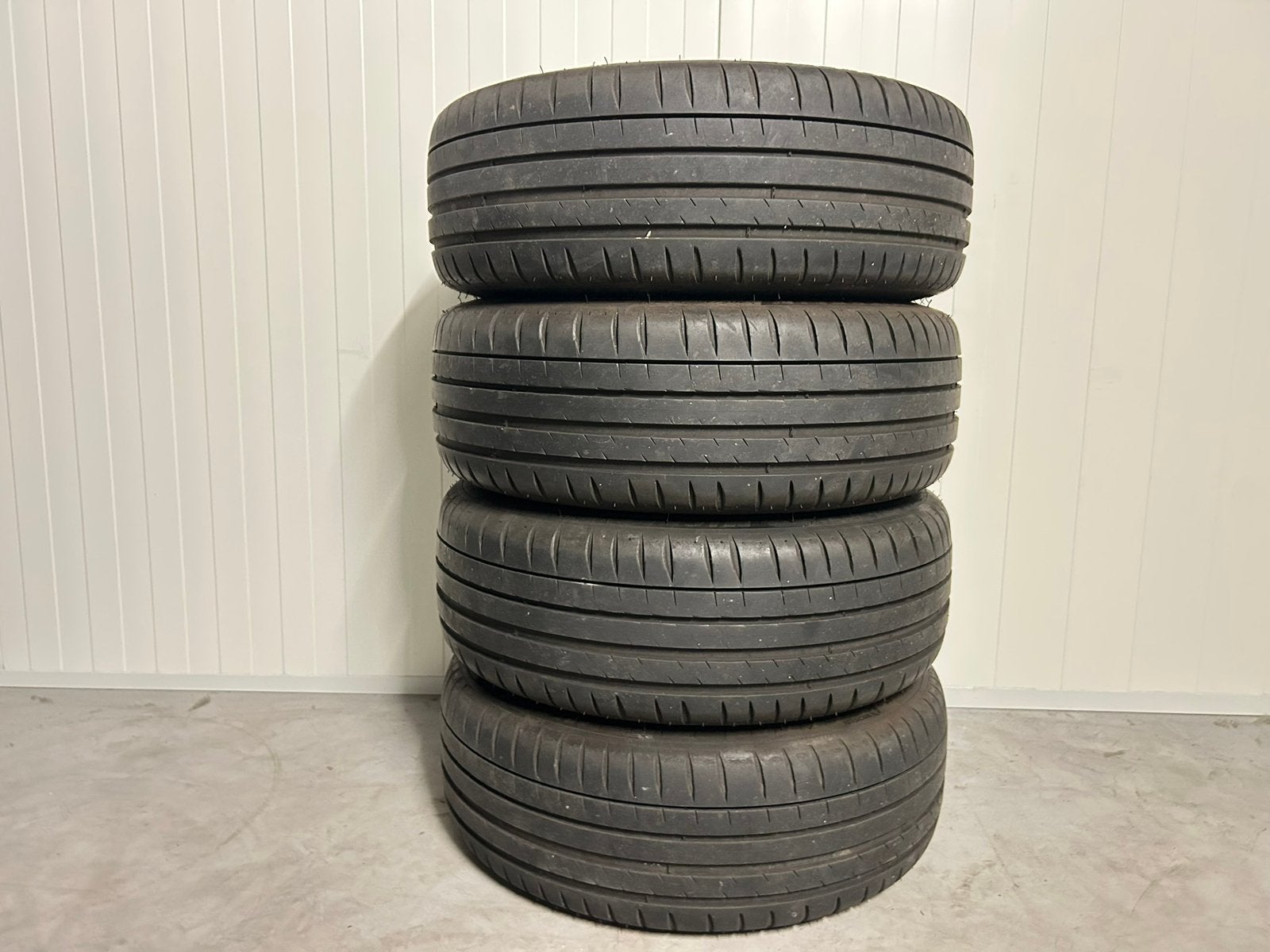 Ford Fiesta MK8 17 inch 4x108 Zomer Michelin PS4 TPMS, Ophalen, Gebruikt, Ford, Banden en Velgen