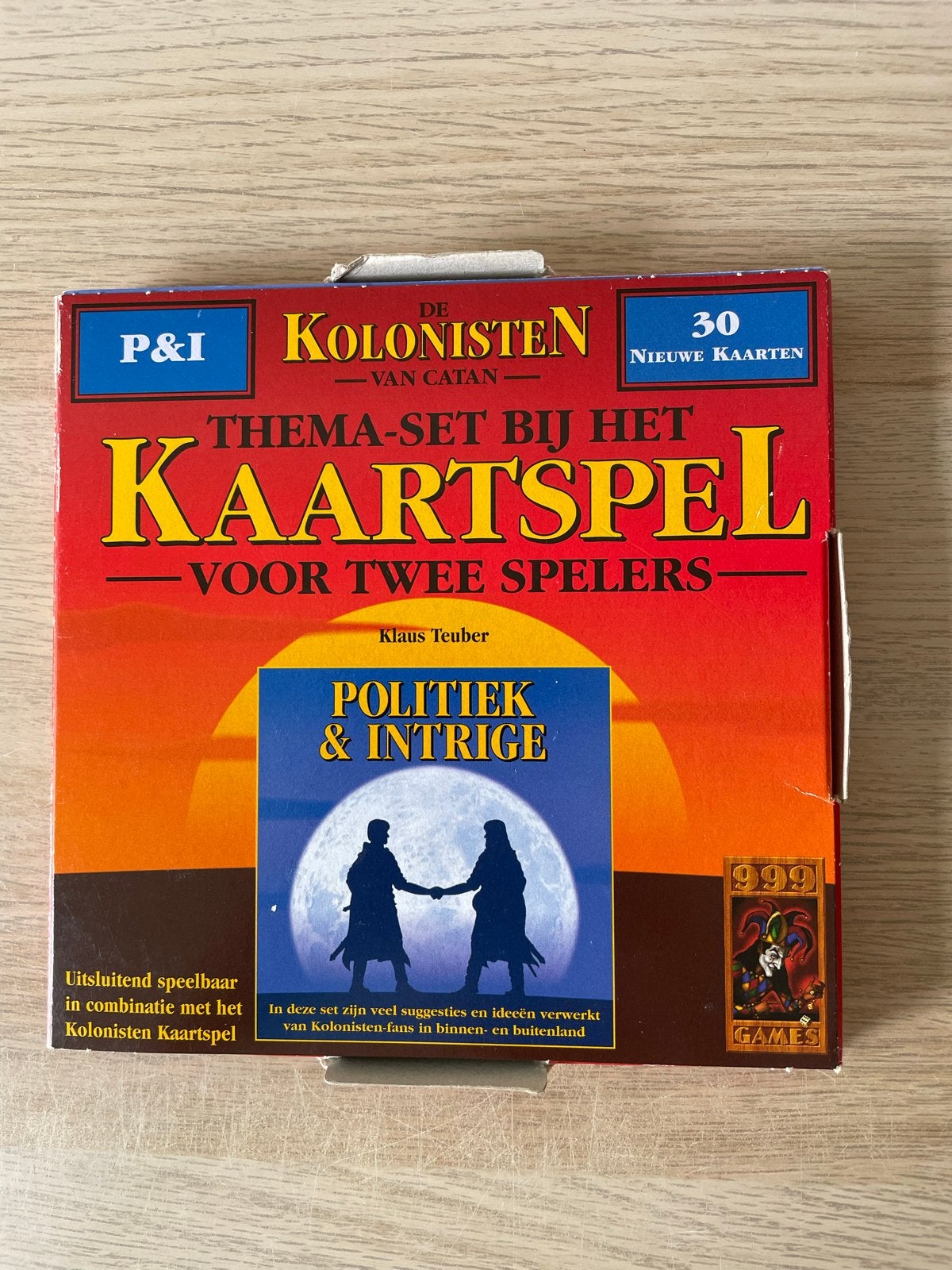Kolonisten van Catan: Politiek & Intrige uitbreiding, Een of twee spelers, Ophalen of Verzenden, Gebruikt