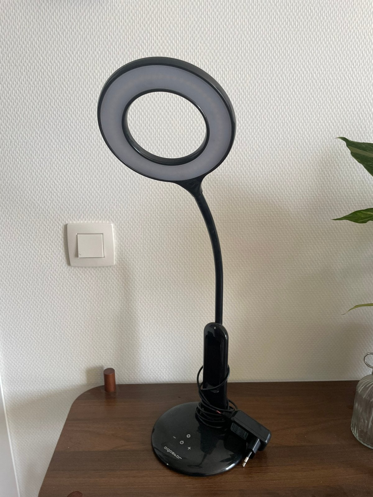 Tiktok lamp zwart, Zwart, Ophalen of Verzenden, Zo goed als nieuw