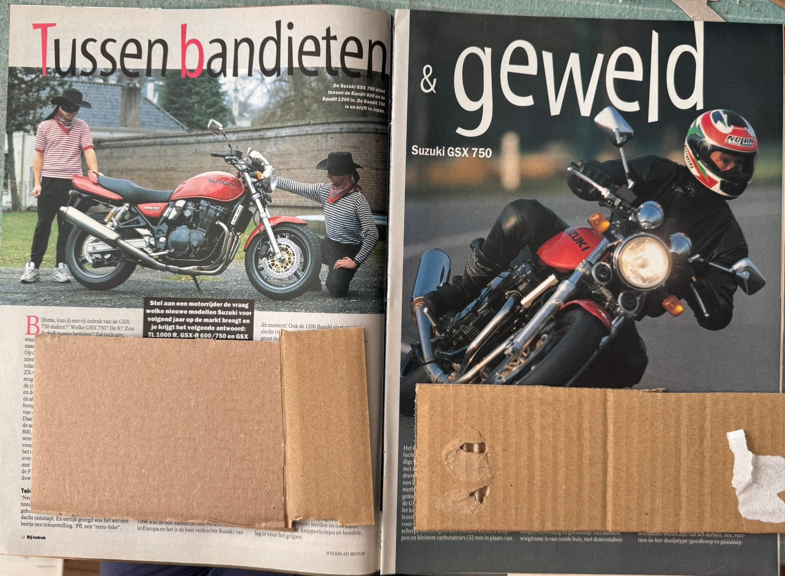 Test 1997 Suzuki GSX750, Verzenden, Zo goed als nieuw, Motoren