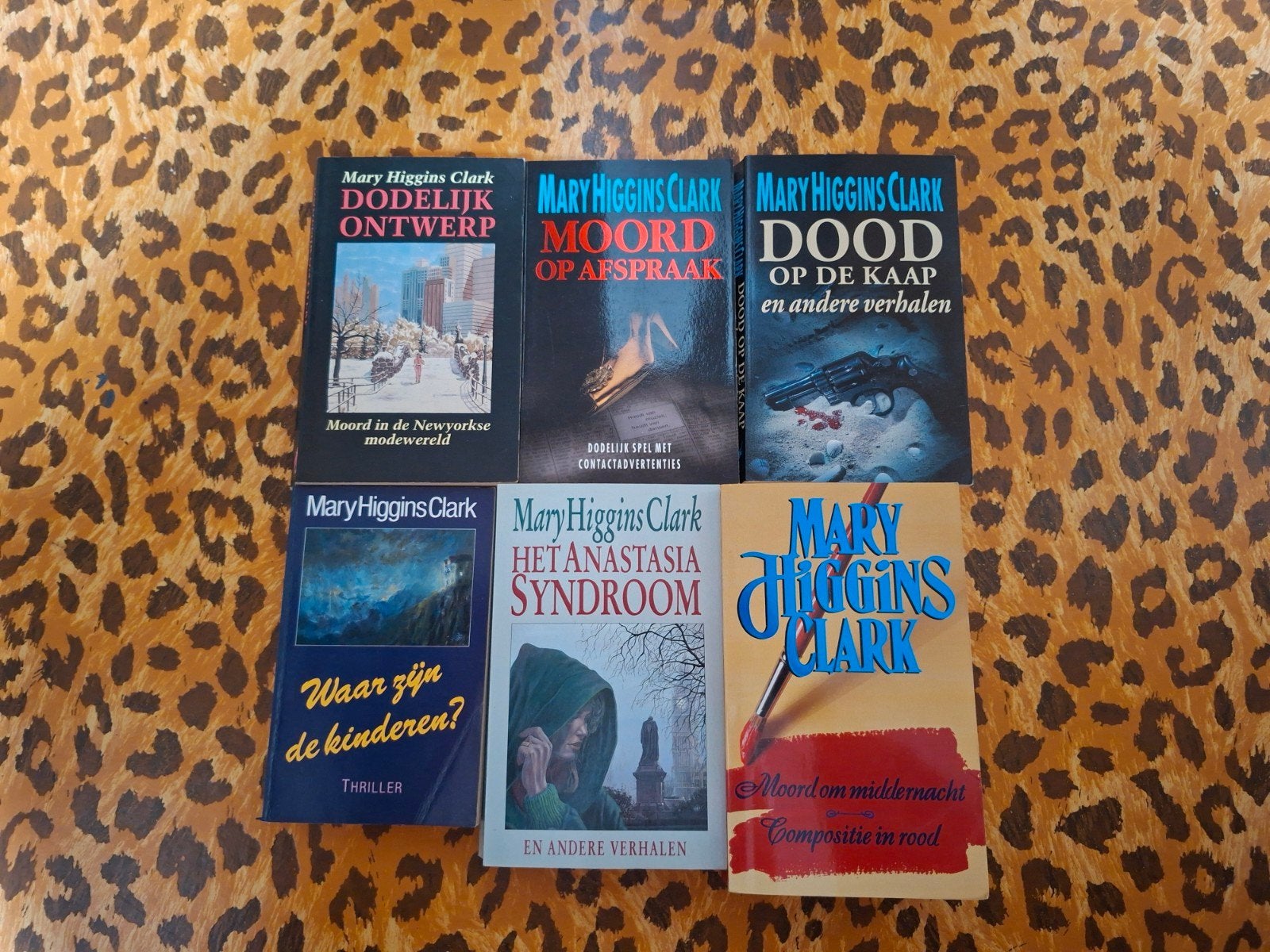 Mary Higgins Clark Boekenpakket - 6 Spannende Thrillers, Ophalen of Verzenden, Gelezen, Mary Higgins Clark