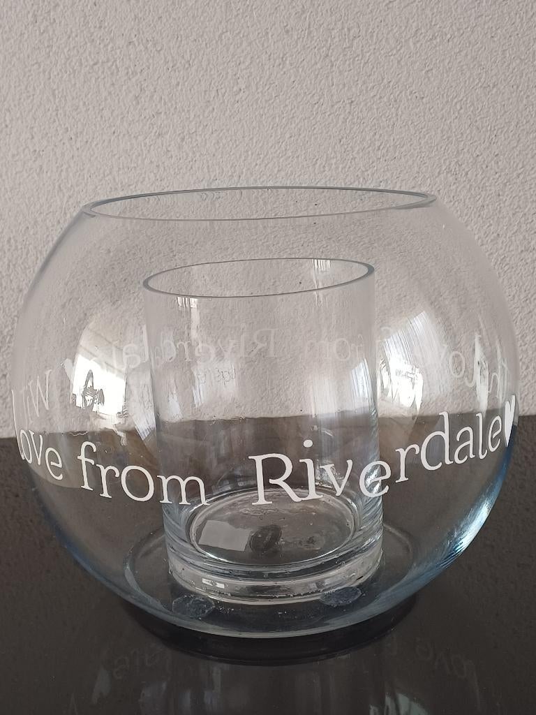 Riverdale vaas, Ophalen, Overige kleuren, Minder dan 50 cm, Glas