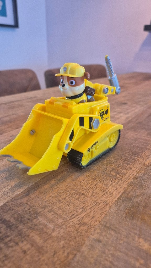 PAW Patrol Rubble Bulldozer | Compleet, Ophalen of Verzenden, Gebruikt