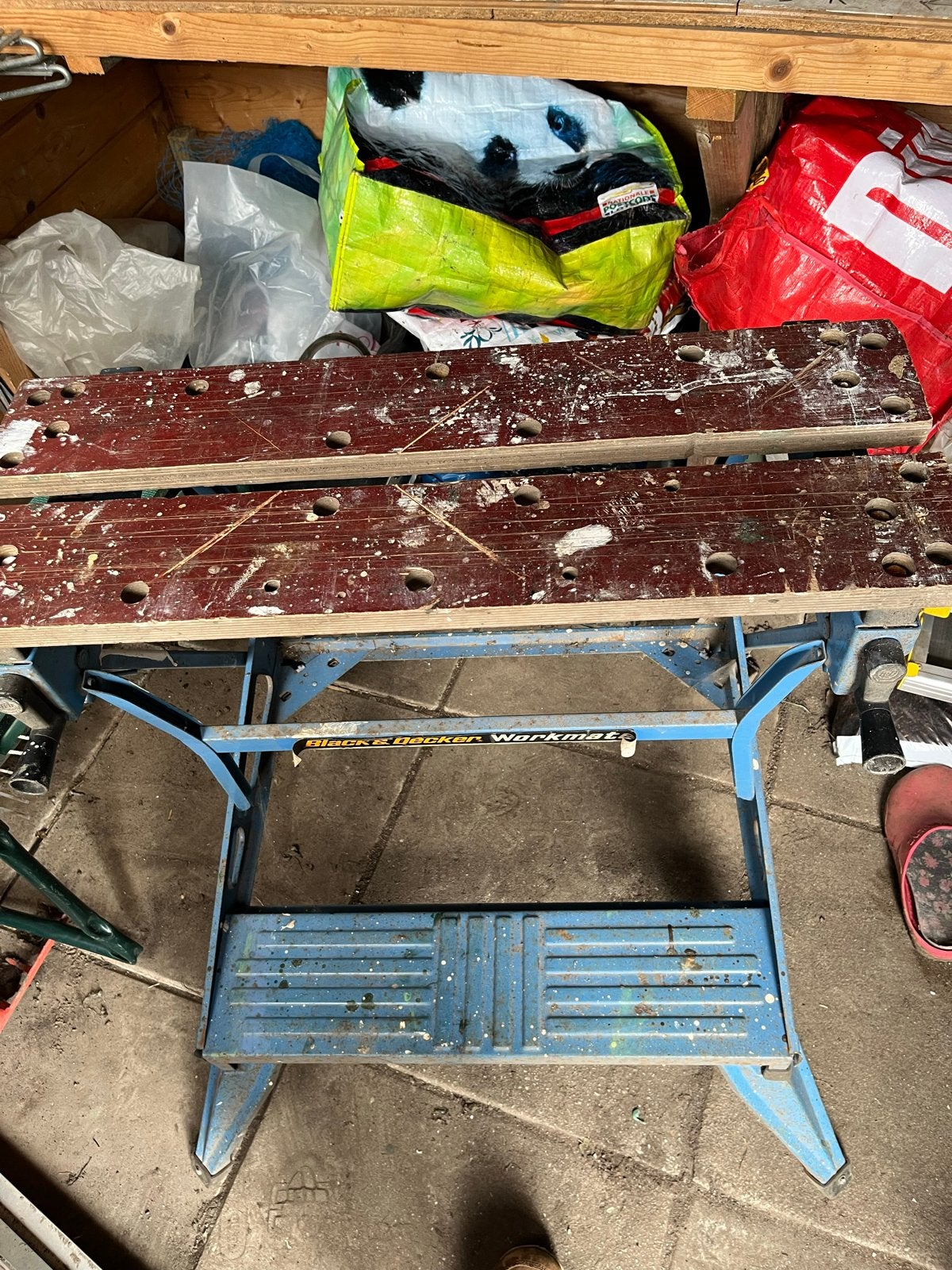 Black & Decker Workmate werkbank - Gebruikt, Ophalen, Gebruikt, 70 tot 120 cm, Inklapbaar