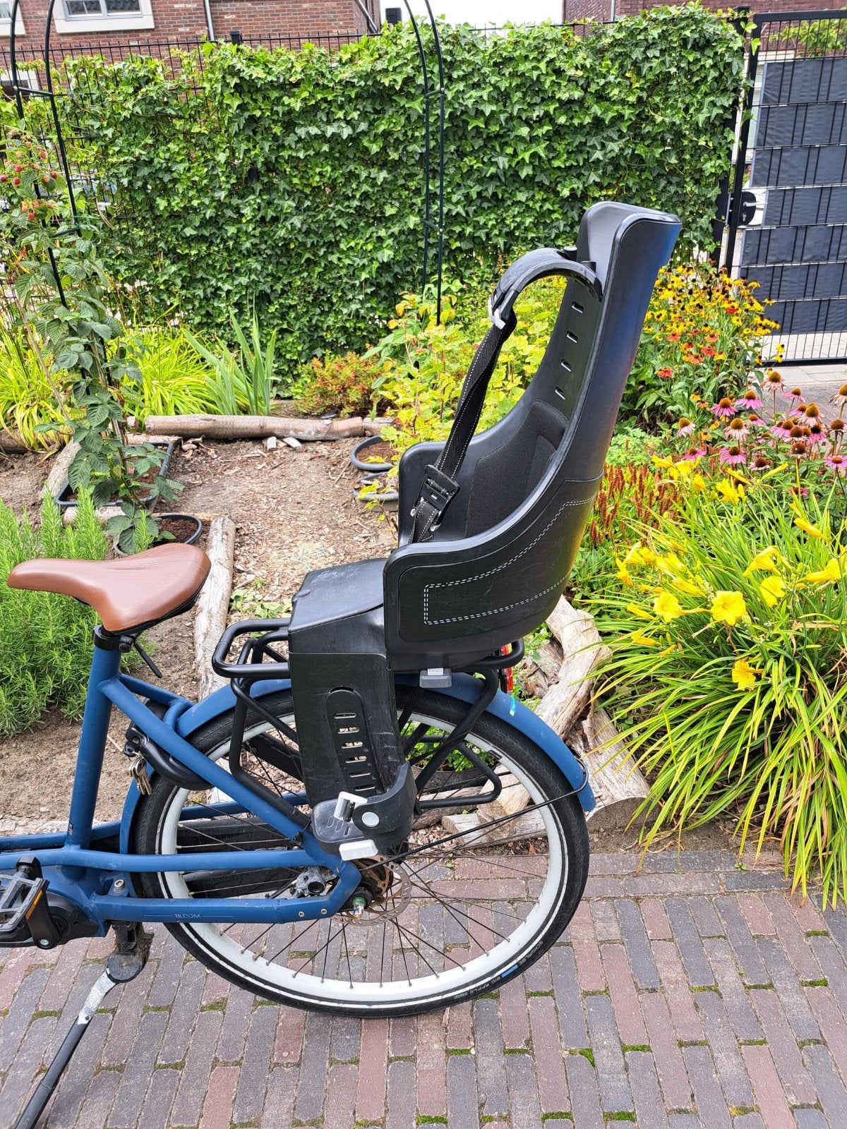 Bobike fietszitje achter - Zwart, Fietsen en Brommers, Ophalen, Achterzitje, 9 t/m 18 kg, Bobike