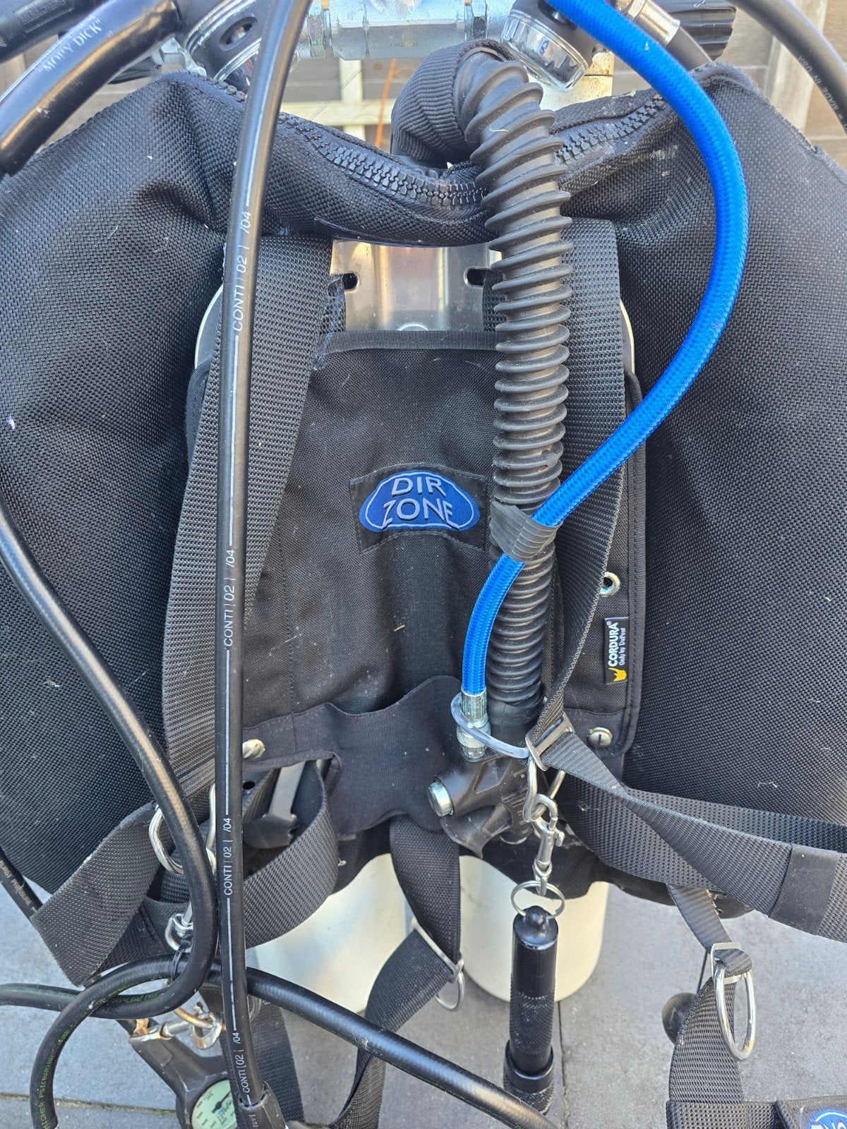 Dir zone tech aqualung legend komplete duikset, Ophalen, Zo goed als nieuw, Trimvest of Wing