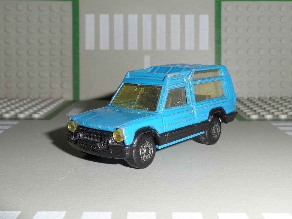 Matchbox - Matra Rancho (blauw) - Vintage 1:64, Ophalen of Verzenden, Gebruikt, Auto