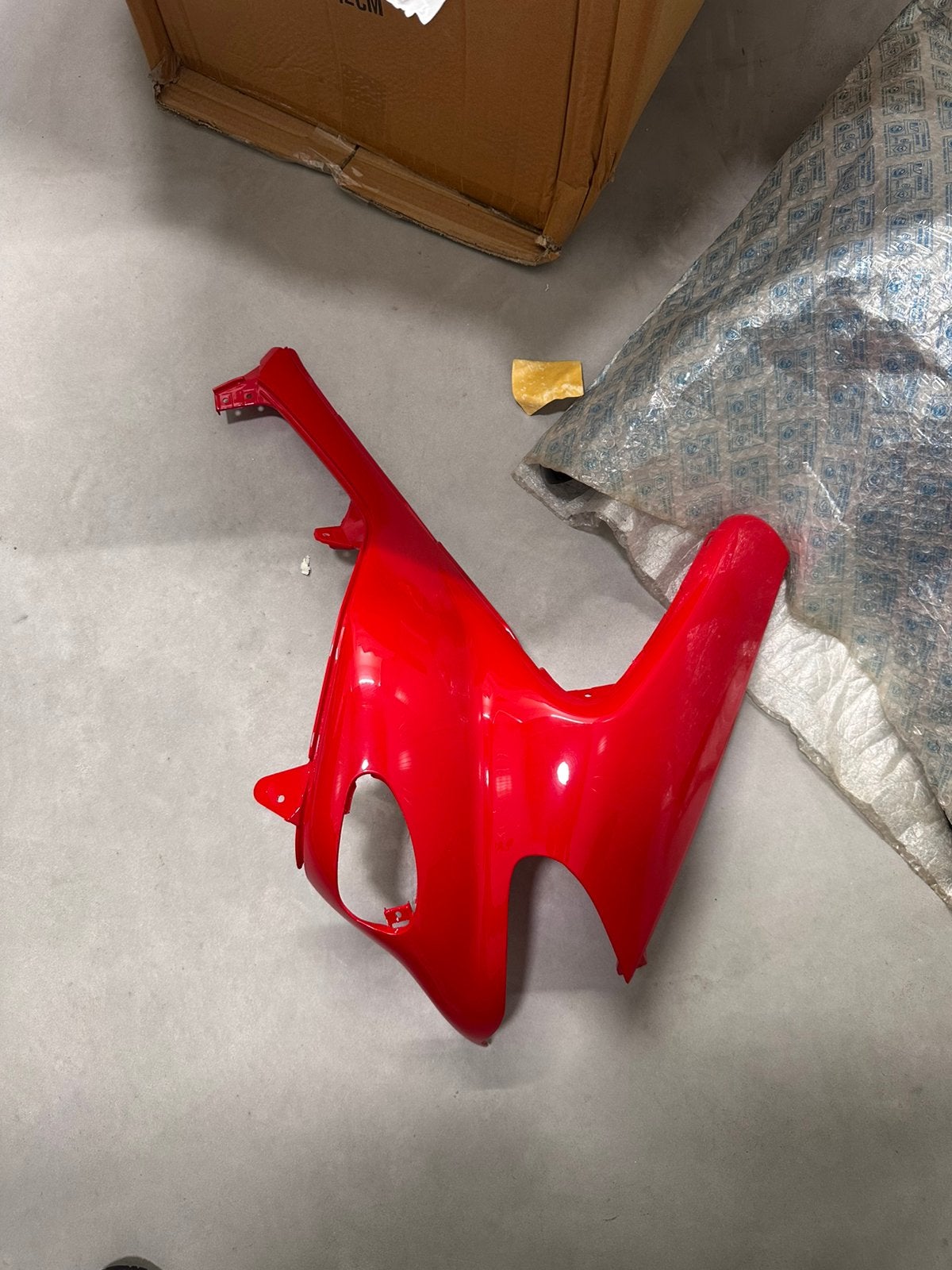 Origineel NOS gilera runner voorkap rood voorkappen kap, Ophalen, Nieuw, Kap