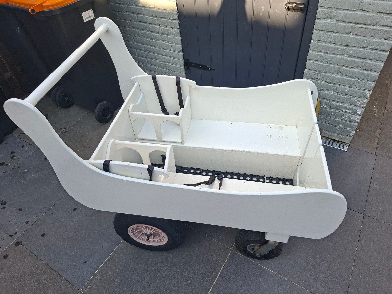 Bolderlandwagen voor o.a. gastouders, Ophalen