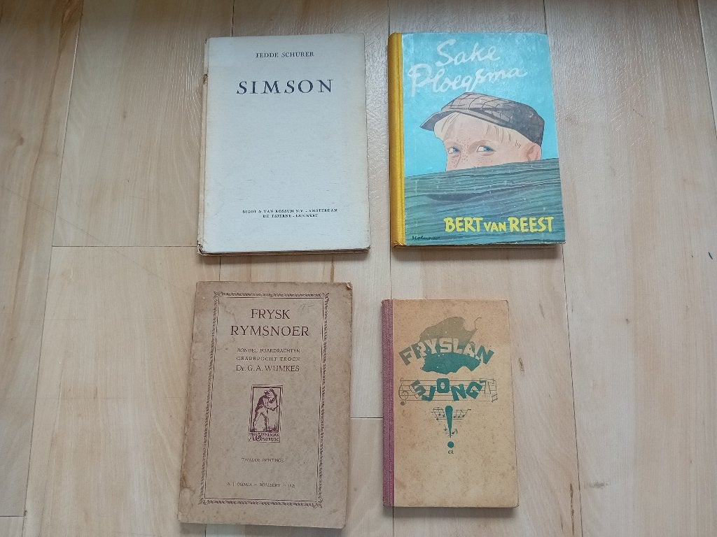 Boeken: Simson, Sake Ploegsma, Frysk Rymsnoer, Fryslan sjong, Boeken, Gelezen, Diverse auteurs, Ophalen of Verzenden, Nederland