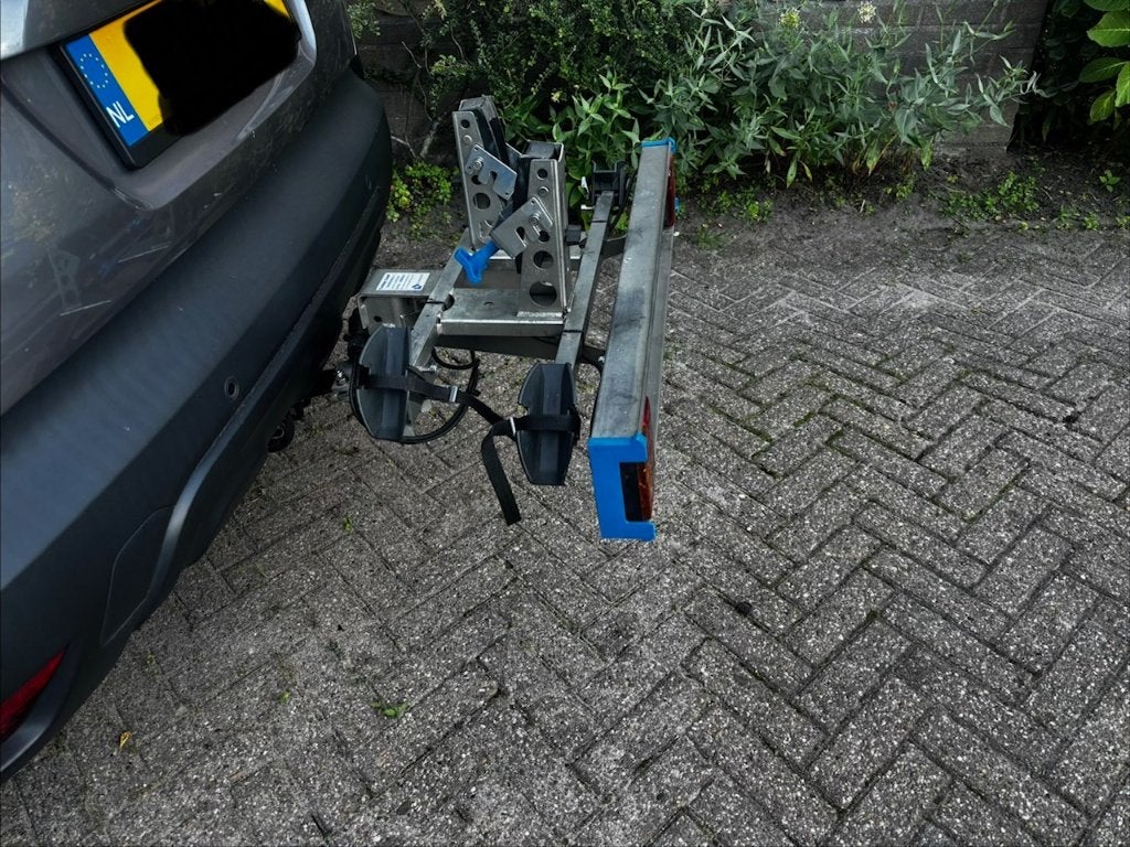 Fietsendrager, Auto diversen, Fietsendragers, Ophalen, 2 fietsen, Gebruikt, Trekhaakdrager
