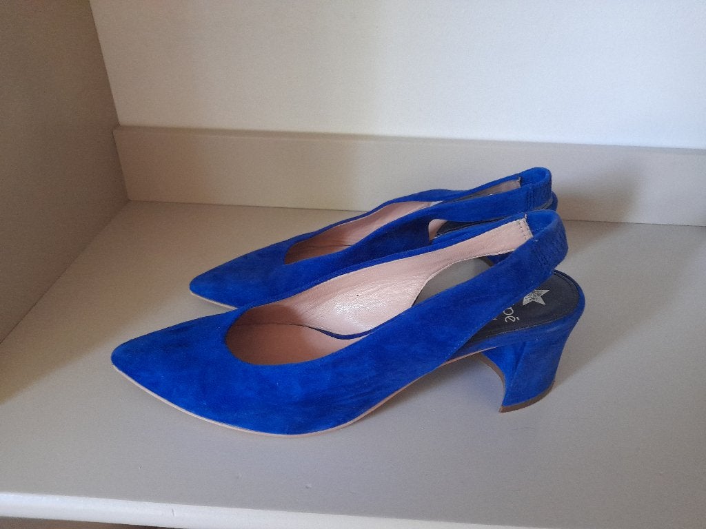 Kobaltblauwe pumps, Kleding | Dames, Schoenen, Ophalen, Pumps, Blauw, Zo goed als nieuw