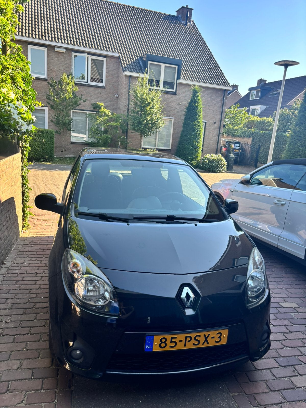 Renault Twingo 1.2 16V 2011 Zwart, Auto's, 839 kg, Twingo, 74 pk, 4 cilinders
