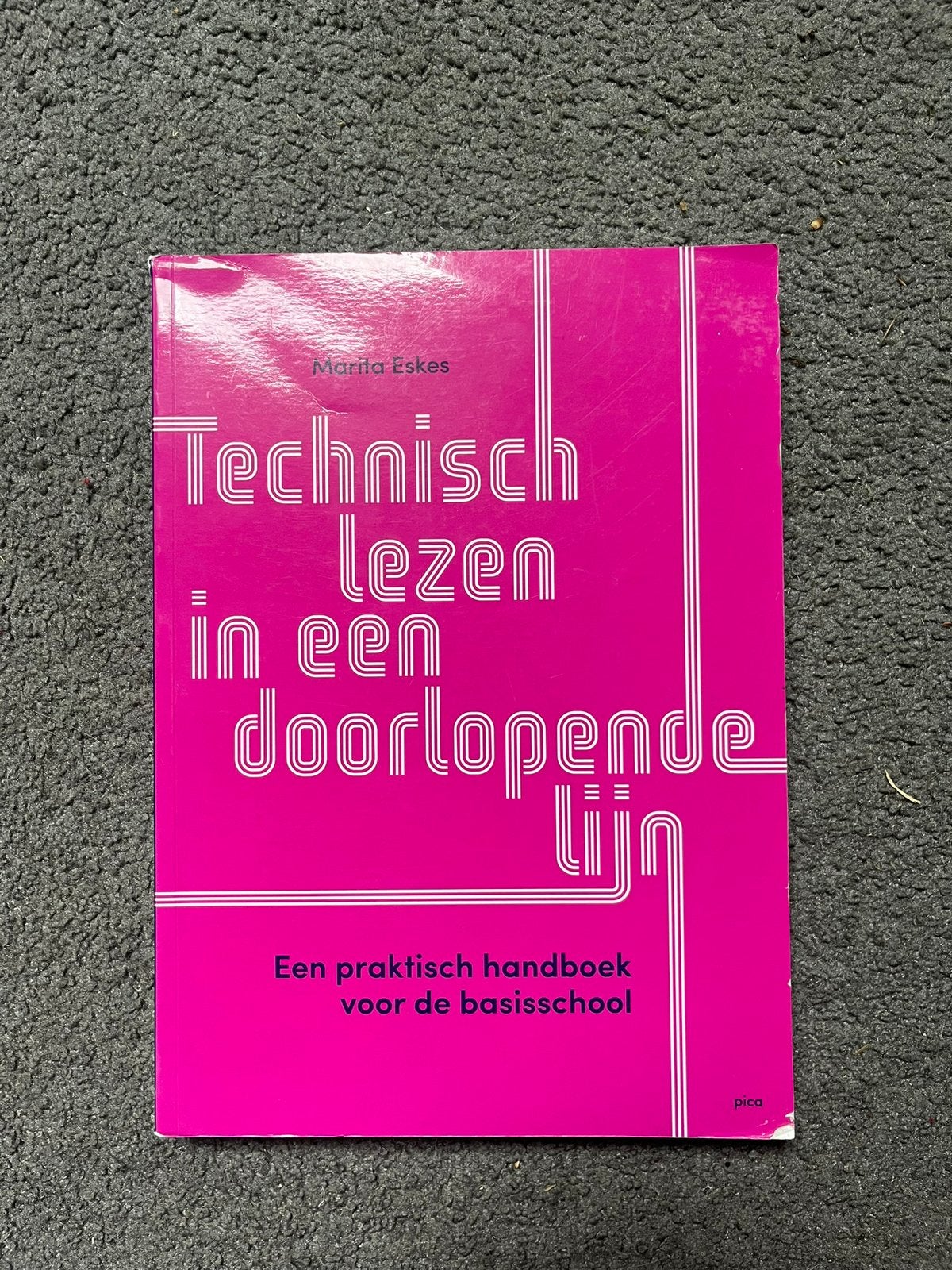 Technisch lezen in een doorlopende lijn Marita Eskes, Ophalen of Verzenden, Zo goed als nieuw