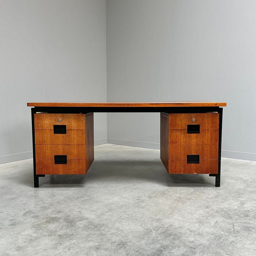Pastoe bureau Cees Braakman vintage design jaren 60 teak, Ophalen, Overige typen, Gebruikt, Pastoe
