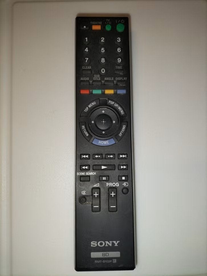 Originele Sony RMT-B102P Afstandsbediening Blu-ray, Ophalen of Verzenden, Gebruikt