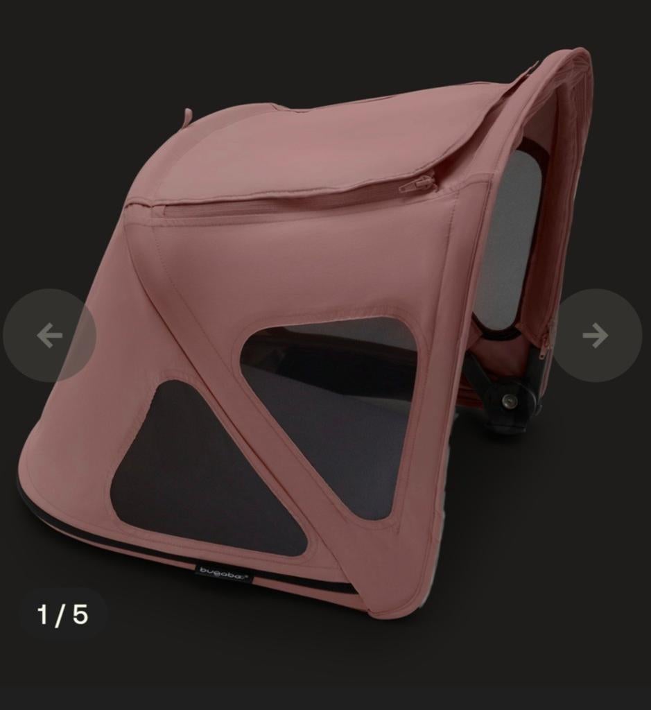 Bugaboo Zonnekap voor kinderwagen - Roze, Ophalen of Verzenden, Zo goed als nieuw, Kinderwagen, Bugaboo