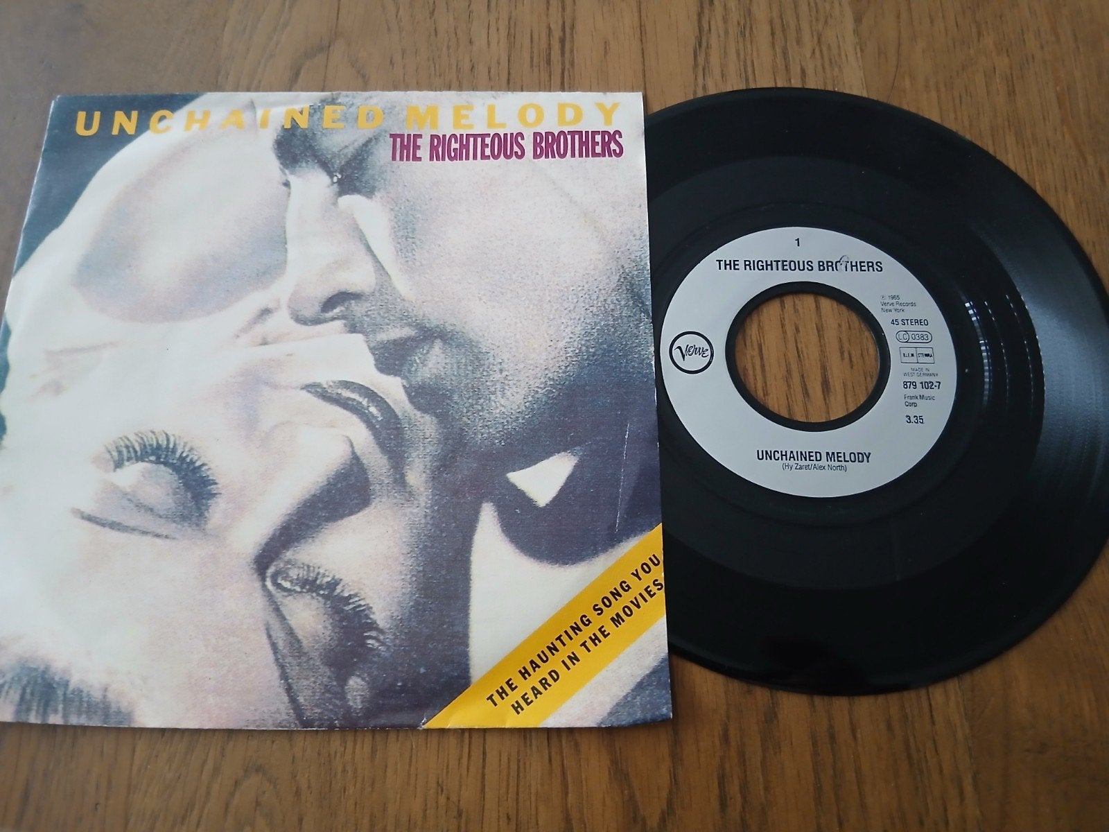 VINYL SINGLE   THE RIGHTEOUS BROTHERS  1990, Ophalen of Verzenden, Zo goed als nieuw, Pop