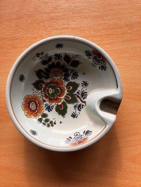 Vintage asbak, Delft Polychroom Handwerk, Ophalen of Verzenden