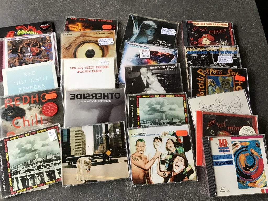 Red Hot Chili Peppers cd verzameling, Cd's en Dvd's, Cd's | Hardrock en Metal, Gebruikt, Ophalen of Verzenden
