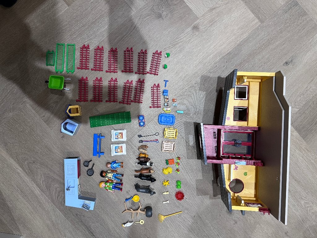 Playmobil City Life Dierenpension – 9275, Ophalen, Gebruikt, Gebouw, Complete set