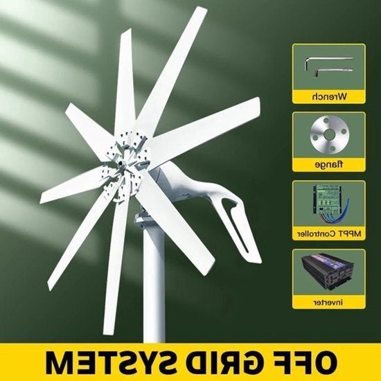 Windgenerator – Windturbine – Windmolen – Duurzame Energie, Corvance B.V., Verzenden, Nieuw, Corvancebol@gmail.com