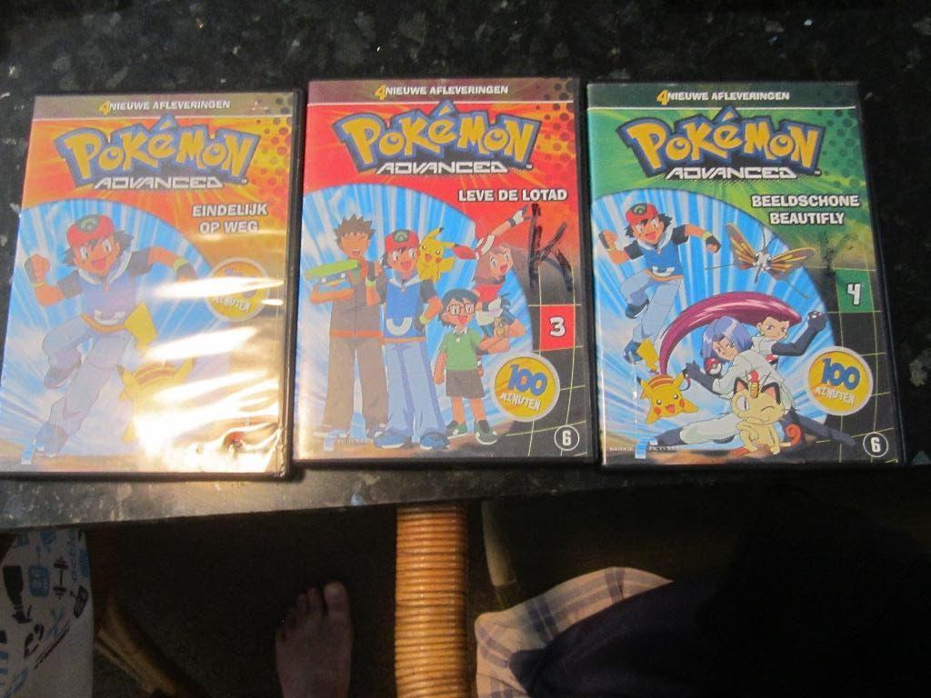 11.  Pokemon Advance 3 DVD's, Ophalen, Gebruikt