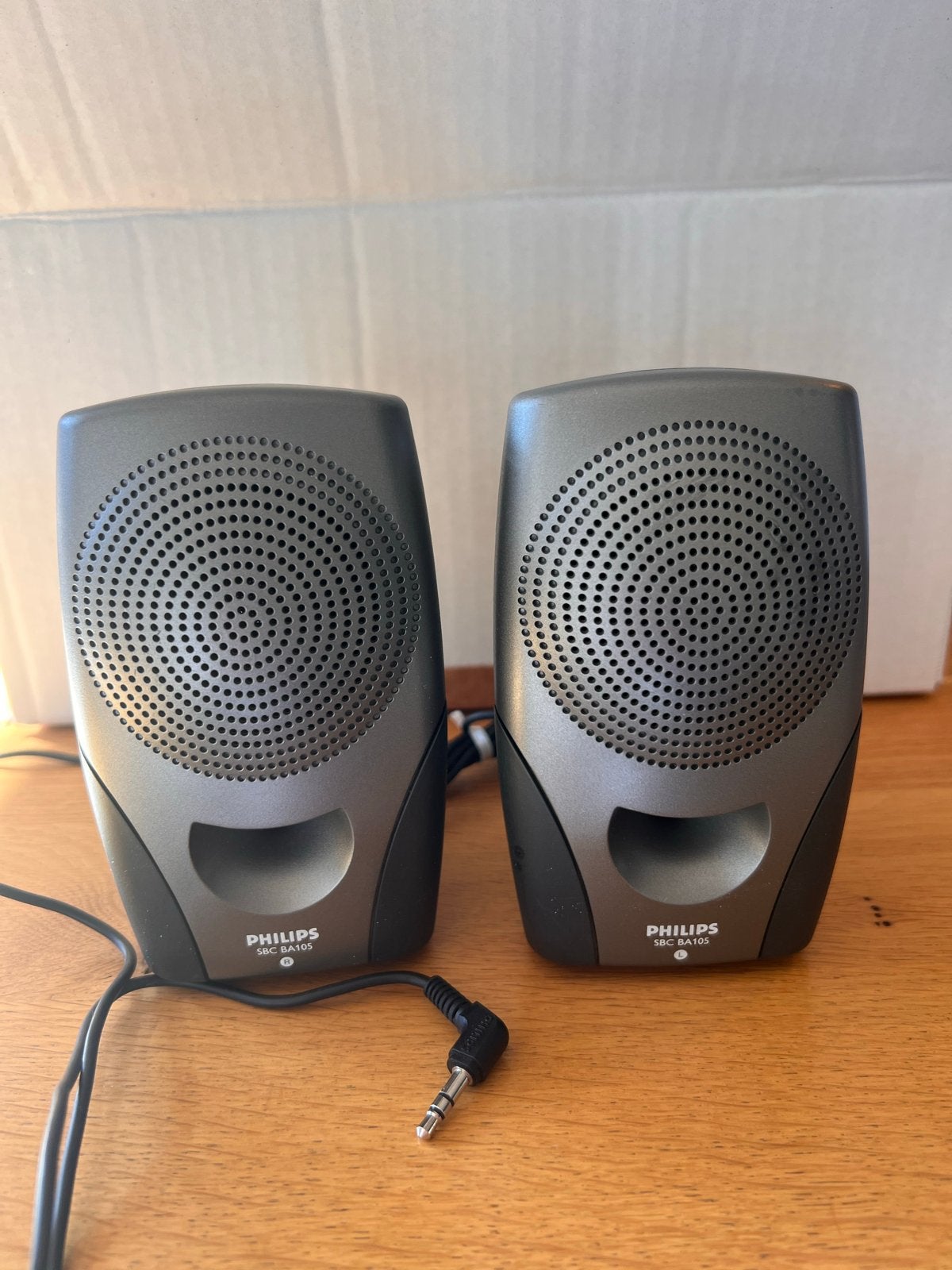 Philips SBC BA105 PC Speakers - Compact en Functioneel, Audio, Tv en Foto, Stereo speakers, Philips, Gebruikt, Ophalen of Verzenden