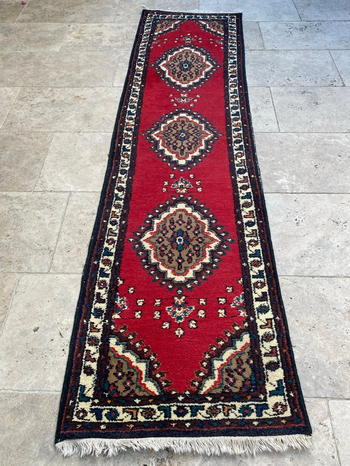Perzisch tapijt gangloper - 280x70cm, Huis en Inrichting, Stoffering | Tapijten en Kleden, Ophalen, Gebruikt, 200 cm of meer, 50 tot 100 cm