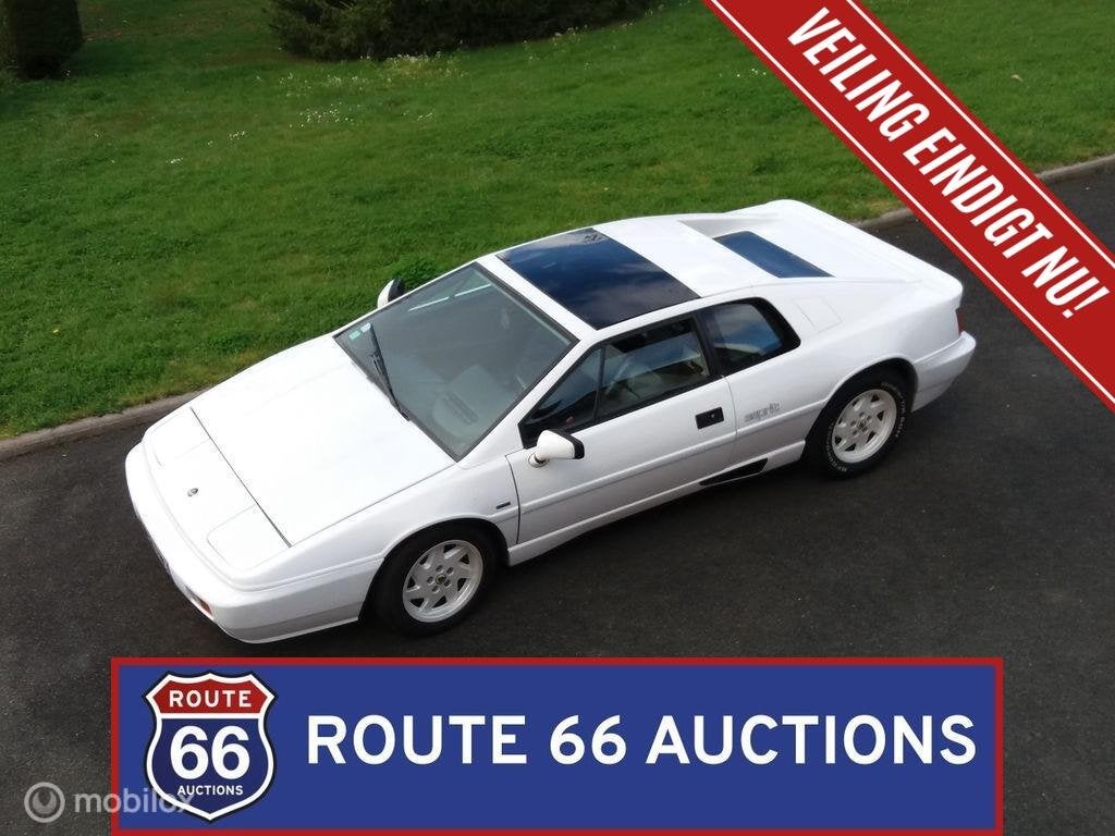 Lotus Esprit | 1989 | Route 66 Auctions, Auto's, Overige carrosserieën, Zwart, Bedrijf, Handgeschakeld