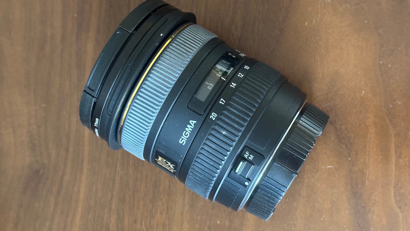 Sigma 10-20mm F4-5.6 EX DC Groothoeklens, Ophalen of Verzenden, Zo goed als nieuw, Groothoeklens