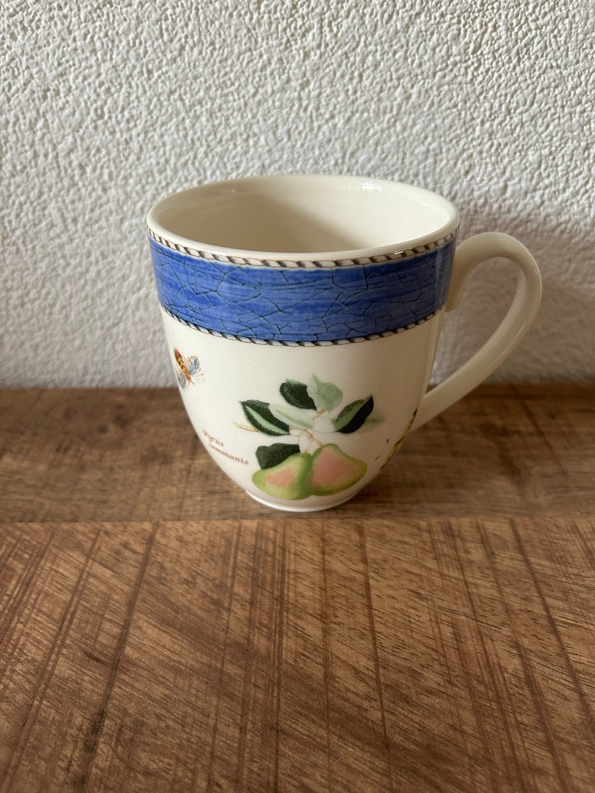 Wedgwood Sarah's Garden Mok - Pyrus Communis (Peer), Keramiek, Zo goed als nieuw, Wedgwood, Mok