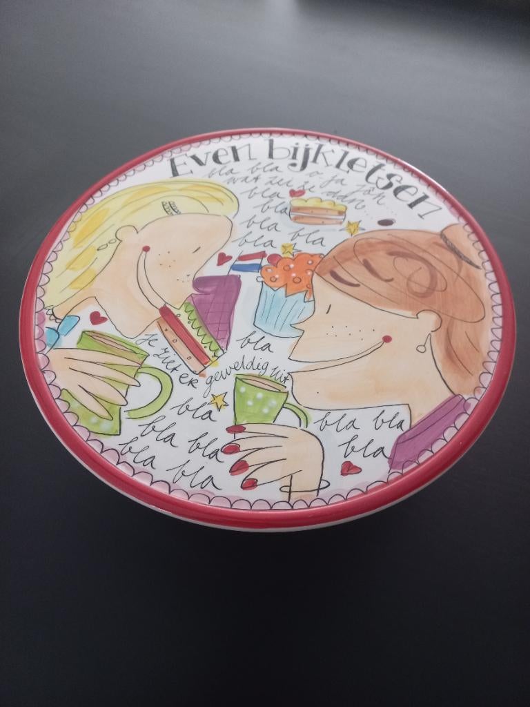 Taartplateau 'Blond' servies, Huis en Inrichting, Keuken | Servies, Nieuw, Schaal of Schalen, Blond Amsterdam, Aardewerk, Ophalen
