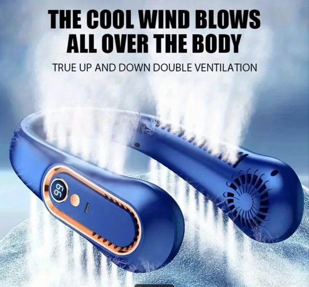 Nekventilator Draagbare USB Oplaadbare Ventilator, Witgoed en Apparatuur, Ventilatoren, Ophalen of Verzenden, Nieuw, Overige